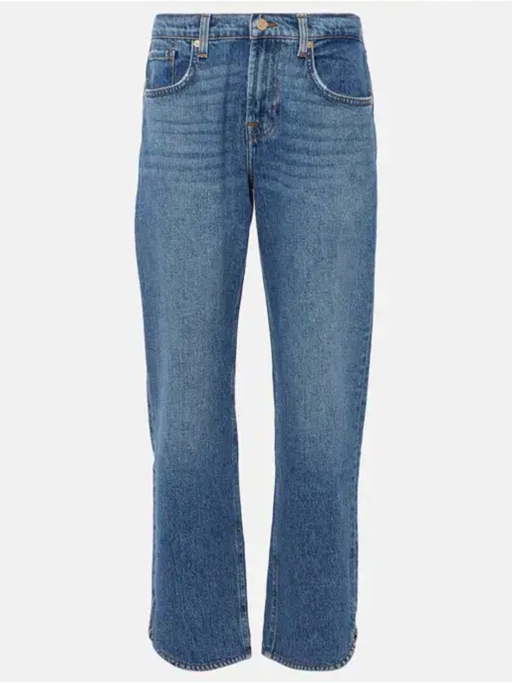 7 For All Mankind Women's Boyfriend Jeans - Blue Denim